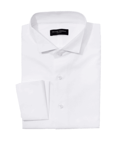 Pique Bib Front White Tie Tuxedo Shirt - custom suits nyc bespoke tailor midtown, noho